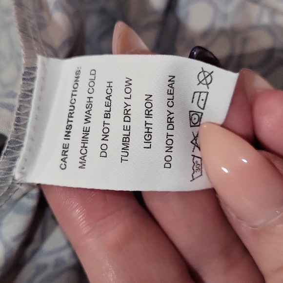 JC Mode Print Tie-Up Neck A-Line Dress - Picture 12 of 12